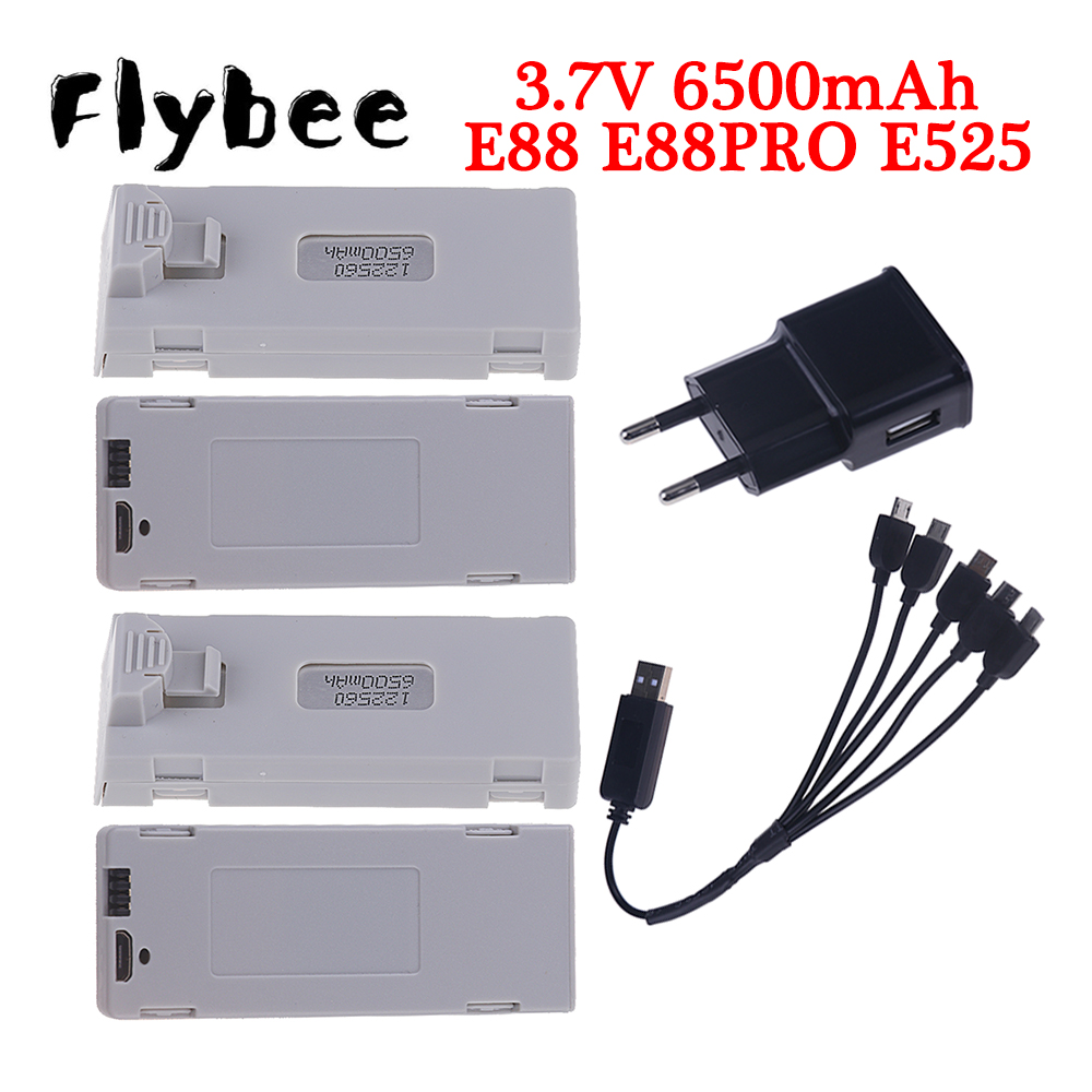 Rc Hobby & Maskinservice I Eskilstuna - Batteria originale E88 3.7V 6500mAh batteria