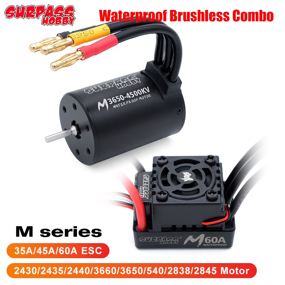 Rc Hobbyking - SURPASS HOBBY RC M24/28/540/36 Motore M35A/45A/60A