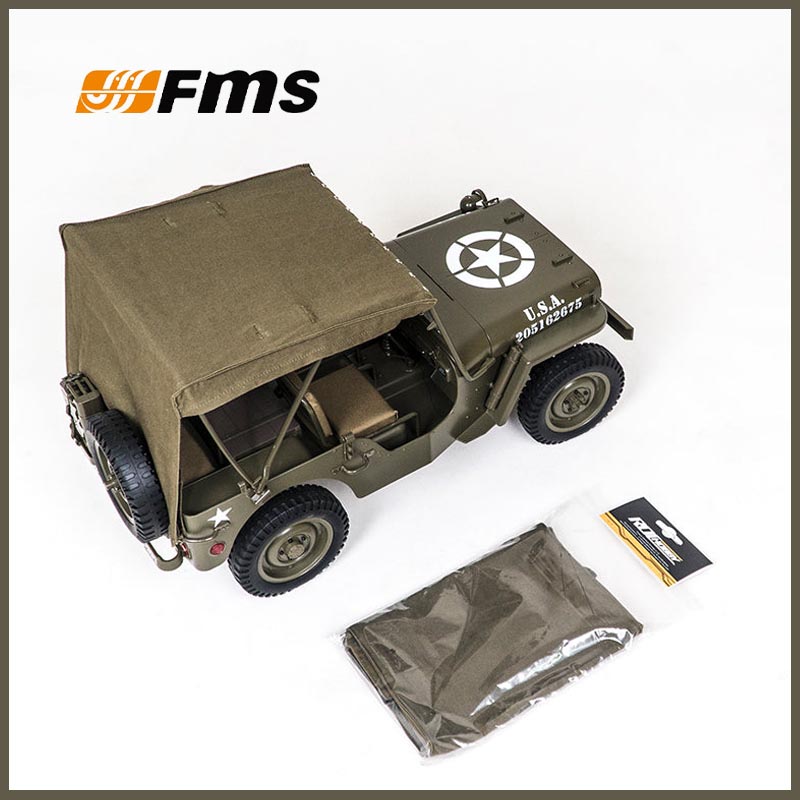 Rc Hobby & Maskinservice I Eskilstuna - Tetto in tela FMS 1/12 C1167