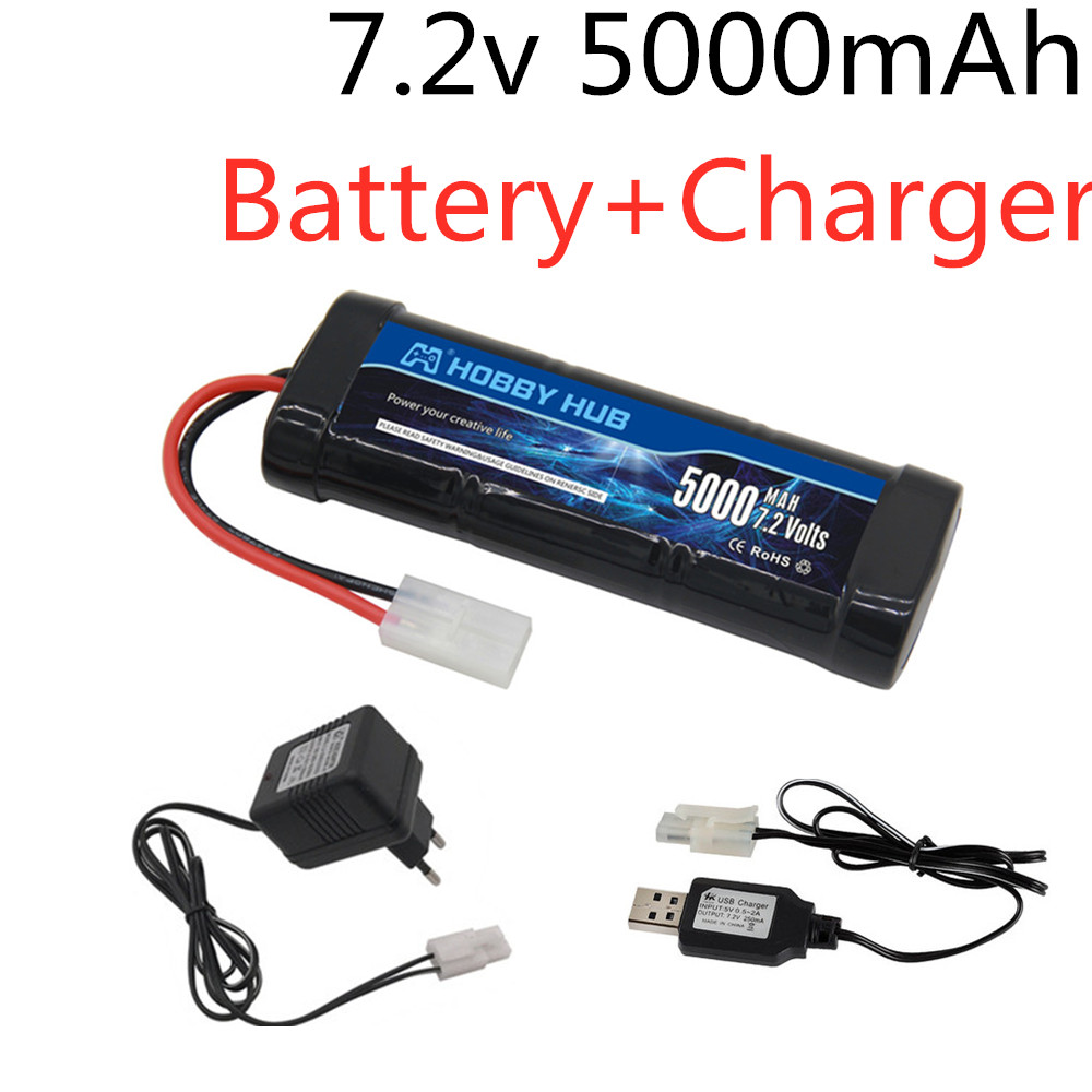Batteria Ni-MH da 7,2 V 5000 m - Rc Hobbyking recensione e prezzo