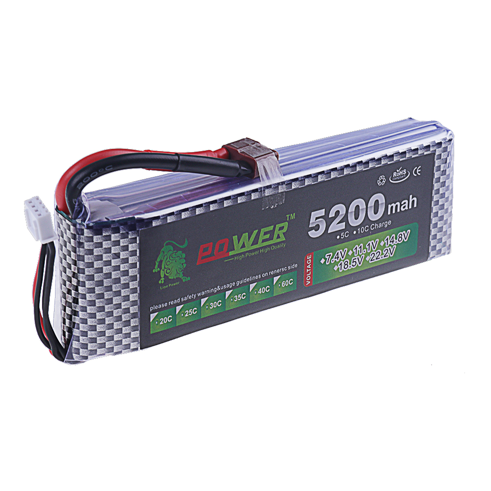 3S Lipo Batteria 11.1V 5200mah - Rc Hobbyking recensione e prezzo