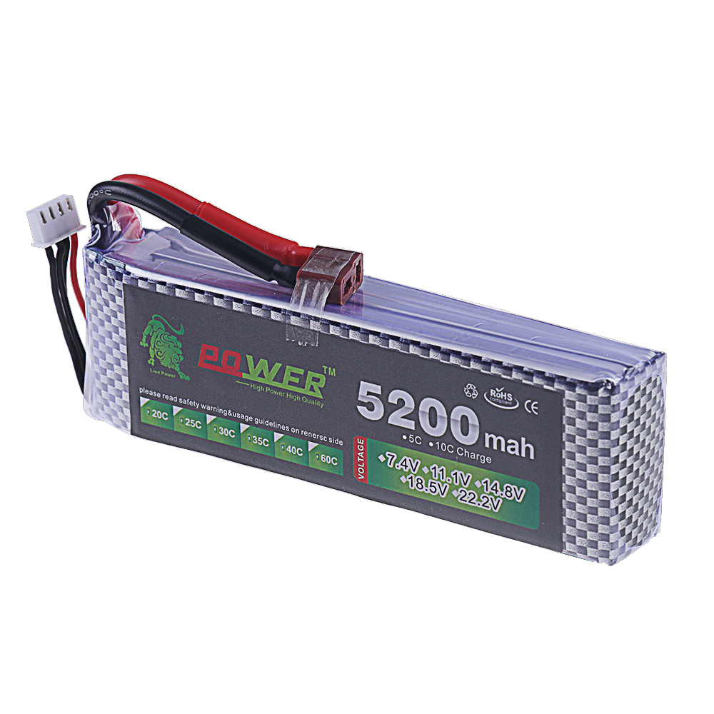 3S Lipo Batteria 11.1V 5200mah - Rc Hobbyking recensione e prezzo
